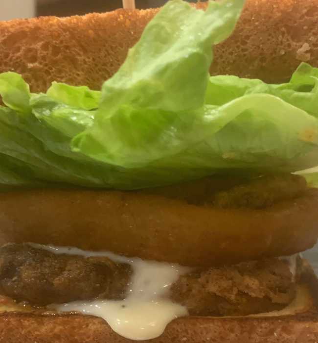 Deep Fried Boom Burger - Pig Pen Barbeque